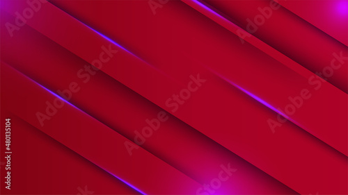 Modern Technology red Colorful abstract Design Background
