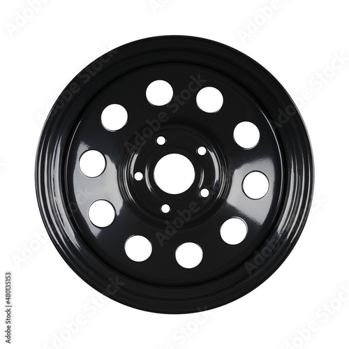Black Steel Modular Wheel
