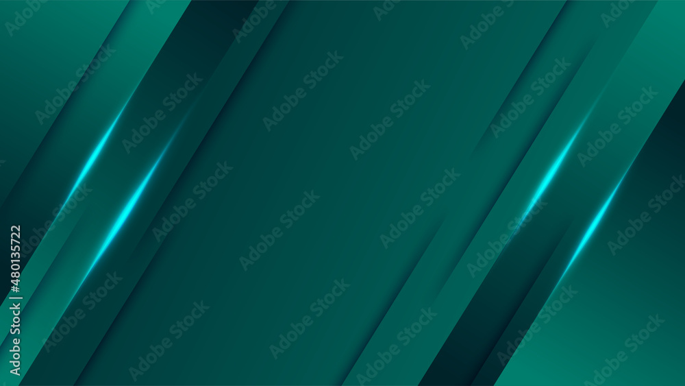Obraz premium Technology green Colorful abstract Design Background