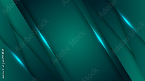 Corporate business green Colorful abstract Design Background