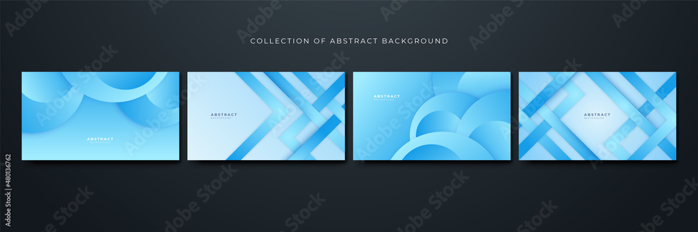 Memphis Geometric Blue Colorful abstract Design Background Memphis Geometric Blue Colorful abstract Design Background