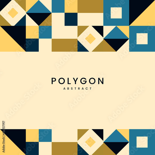 Modern geometric abstract pattern design made with colorful style with geometrical shapes and elements, and nice geometry vector background design, cover, invitation illustration