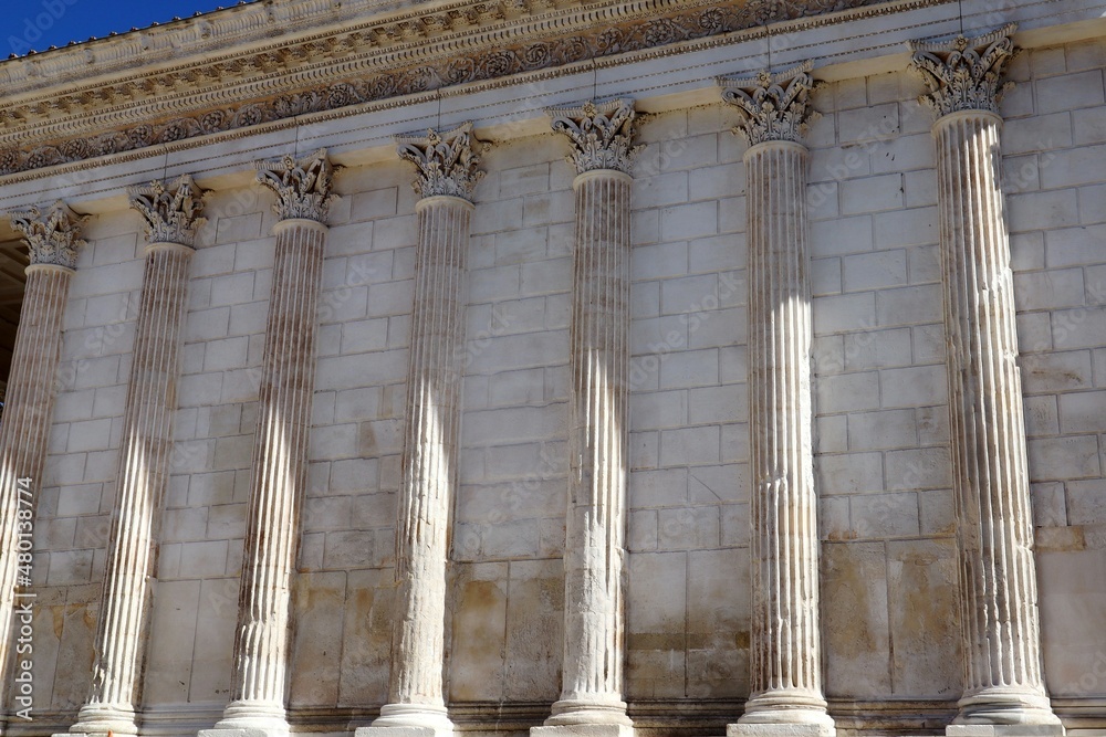 columns of the temple columns of the temple