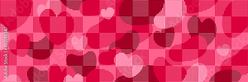 バレンタイン　背景素材