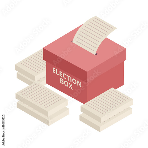 Election Box Icon