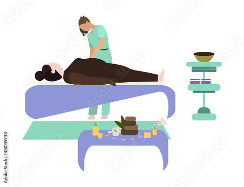 Spa Salon Illustration