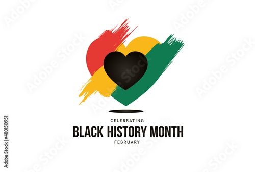 Black history month celebrate 2022. vector illustration design graphic Black history month photo