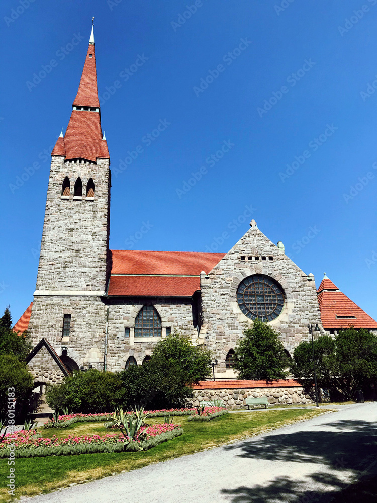 Fototapeta premium Church in Tampere.