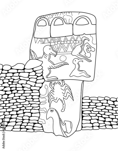 Göbeklitepe Turkish for Potbelly Hill is an archaeological site in the Southeastern Anatolia Region of Turkey approximately 12 km 7 mi northeast of the city of Şanlıurfa.
