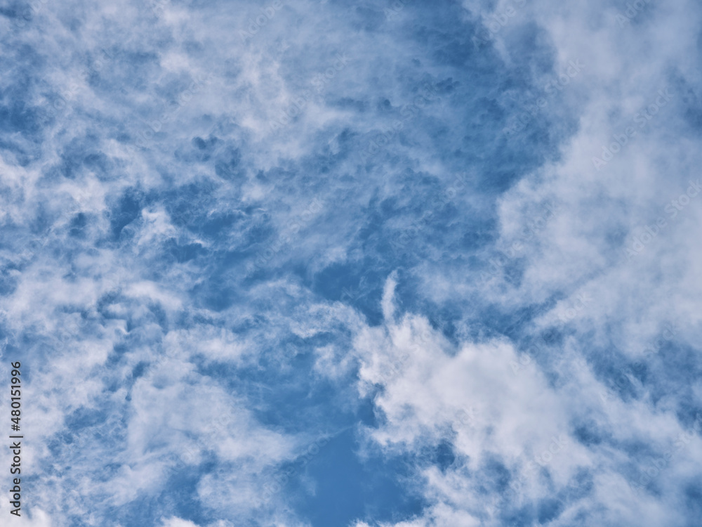 fluffy clouds in the blue sky fluffy clouds in the blue sky