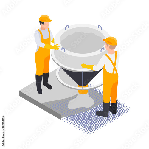 Concrete Production Icon