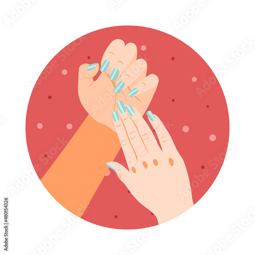 Isometric Manicure Icon