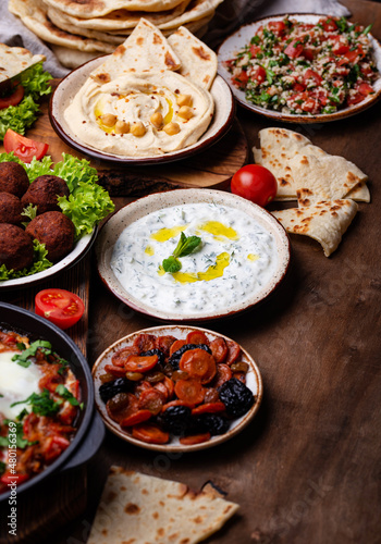 Traditional Jewish, Israeli and middle Eastern food