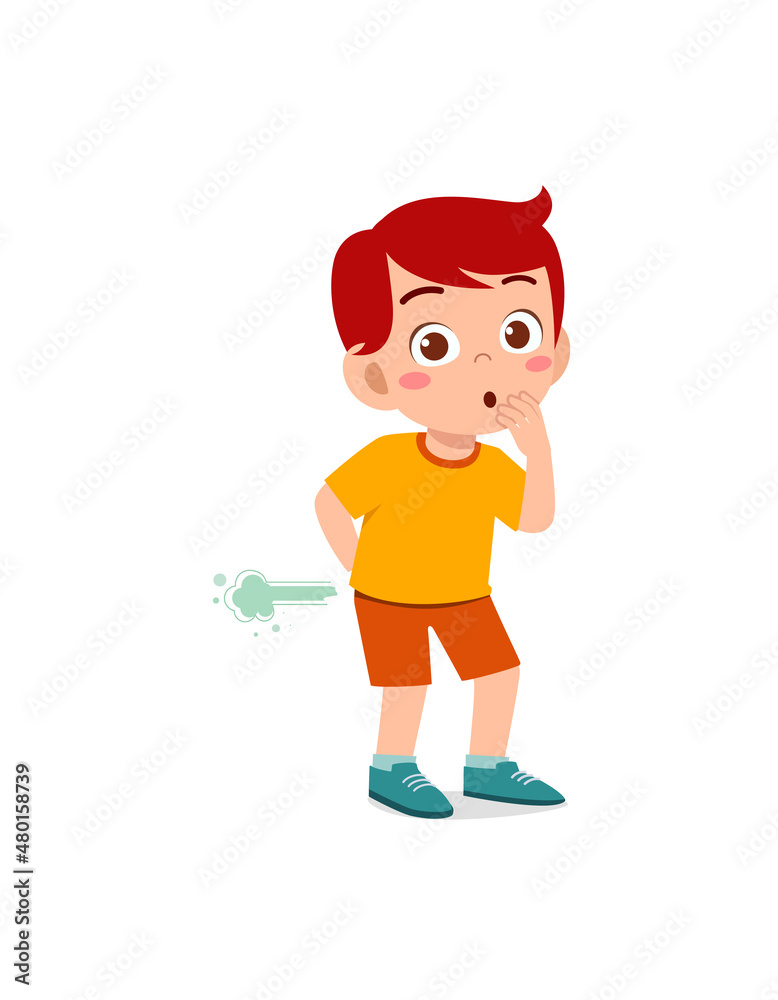 cute little boy can not hold fart and feel shame cute little boy can not hold fart and feel shame