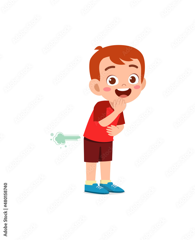 cute little boy can not hold fart and feel shame cute little boy can not hold fart and feel shame