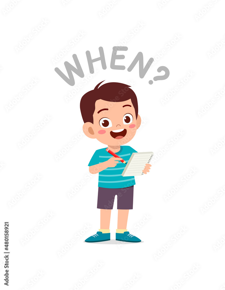 cute little boy holding note book as journalist cute little boy holding note book as journalist
