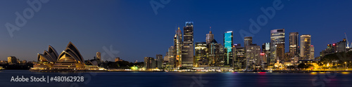A panoramic photo of the Sydney City Skyline © Umer