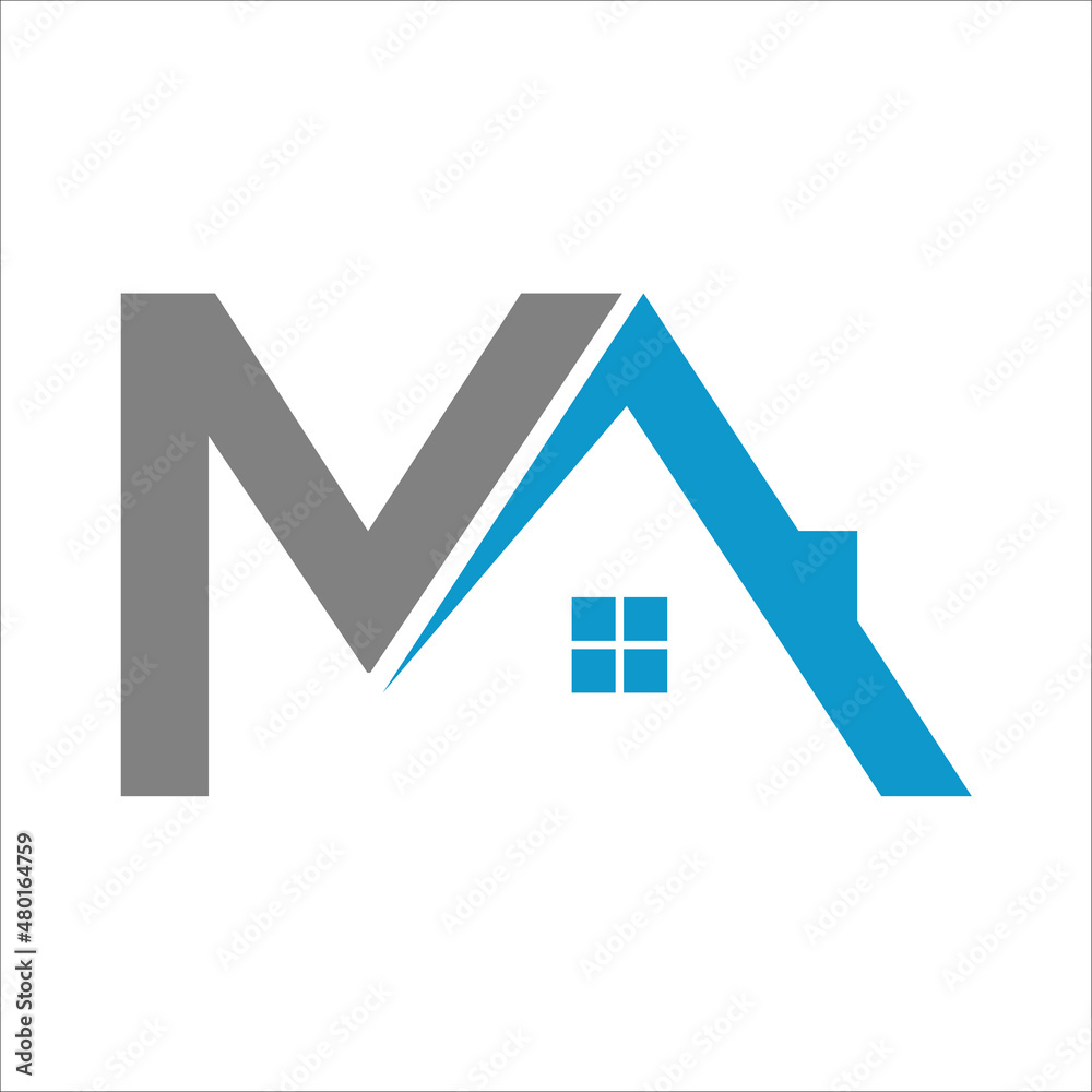 Creative Real Estate Logo Letter M and A Vector. Initial M and A Shape Home and Real Estate Company Logo Design Vector Template Creative Real Estate Logo Letter M and A Vector. Initial M and A Shape Home and Real Estate Company Logo Design Vector Template