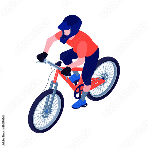 Mountain Bicycle Icon
