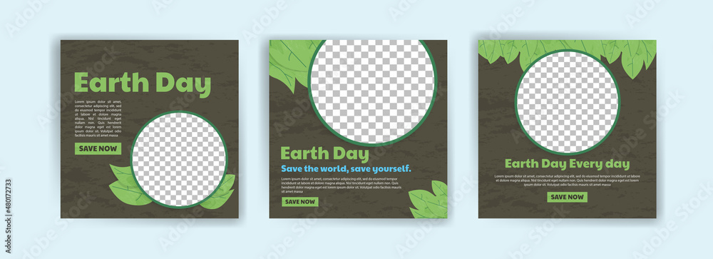 Earth Day. Education to protect the environment. Banner vector for social media ads, web ads, business messages, discount flyers and big sale banners. Earth Day. Education to protect the environment. Banner vector for social media ads, web ads, business messages, discount flyers and big sale banners.