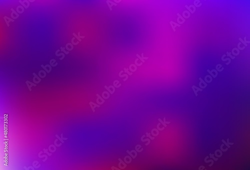 Light Purple vector blurred and colored background.