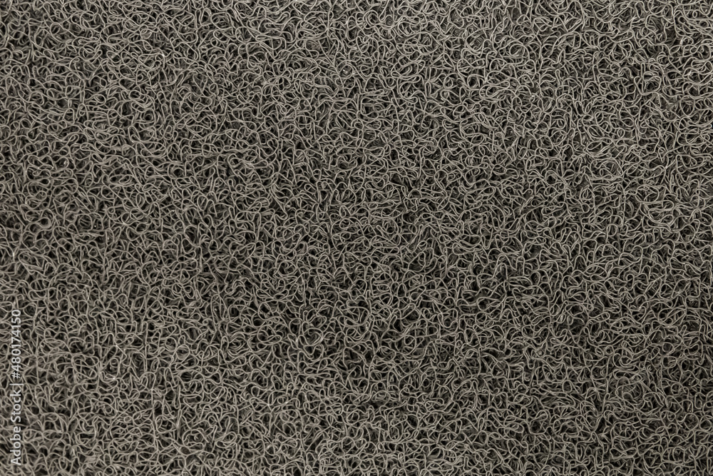 Dark carpet rough texture surface with abstract background black pattern