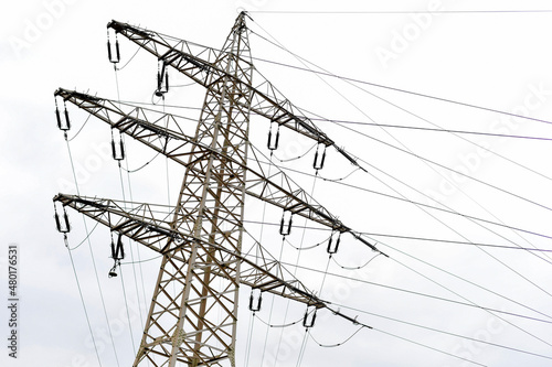 AUT, Strommast, Stromleitung, Stromleitungen, Strom, Umspannwerk, Stromausfall photo
