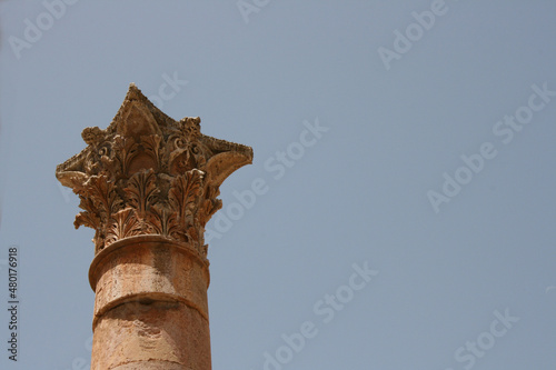 Fotografi Ruine romaine de Jerash, Umm quais
