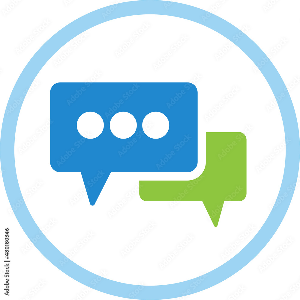 Speech bubbles icon symbol sign Speech bubbles icon symbol sign