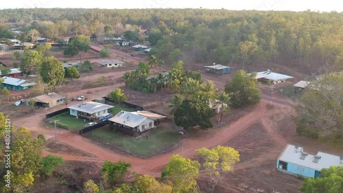 Tiwi Islands Home to the Indigenous Australian Aboriginal people on a Remote Island off of Northern Territory Australia photo