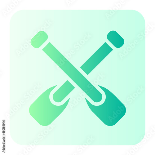 oars gradient icon