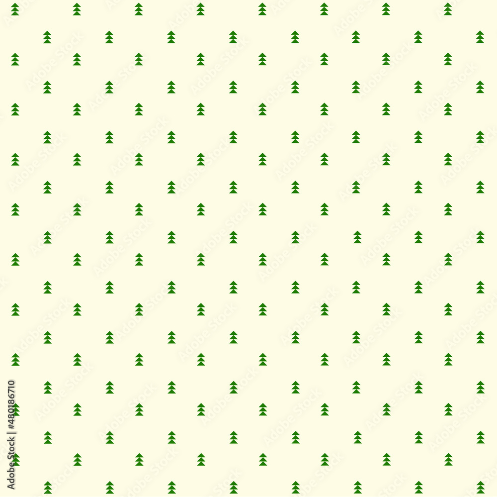seamless green polka pattern
