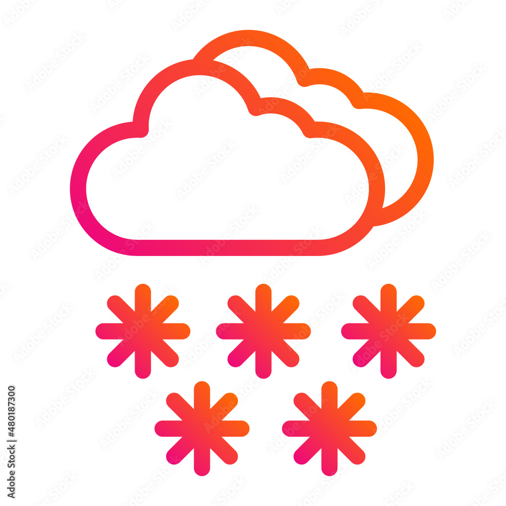Snow Vector Icon Design Illustration Snow Vector Icon Design Illustration