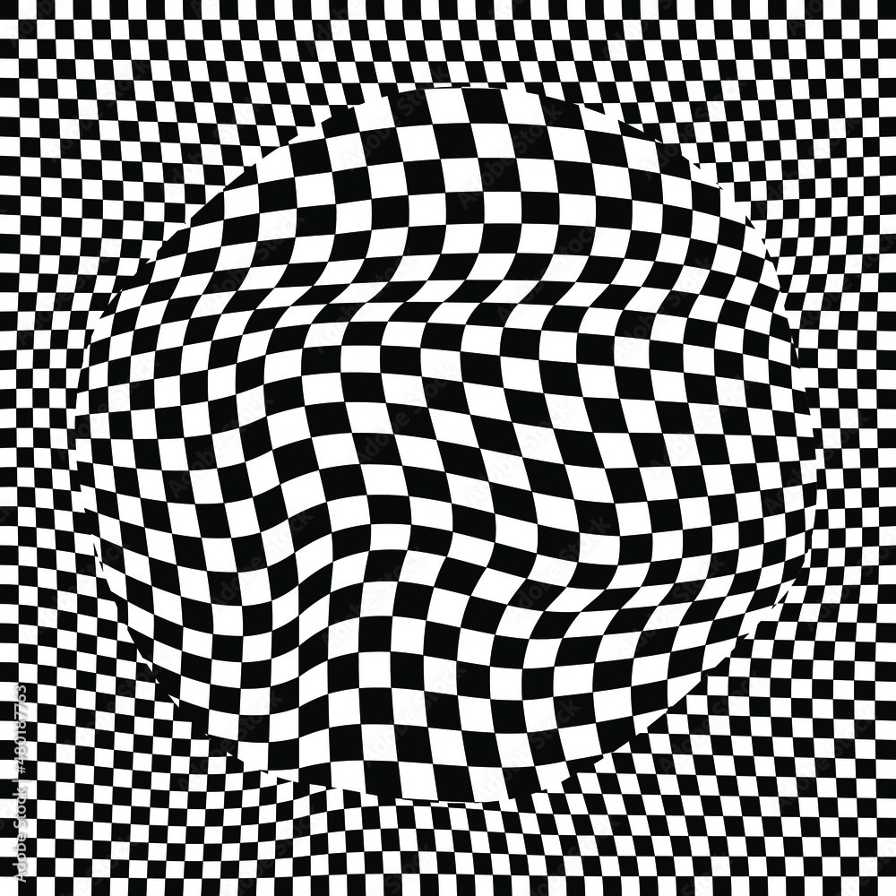 3D abstract monochrome background with squares pattern vector design, technology theme, dimensional dotted flow in perspective, big data, nanotechnology.
