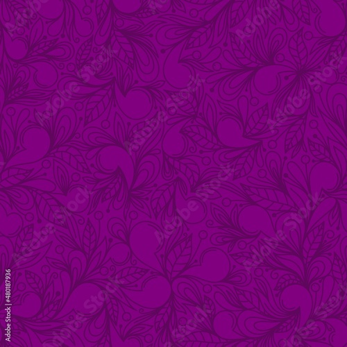 LILAC ABSTRACT FLORAL VECTOR BACKGROUND
