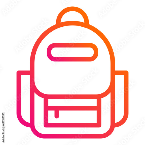 Bagpack Vector Icon Design Illustration