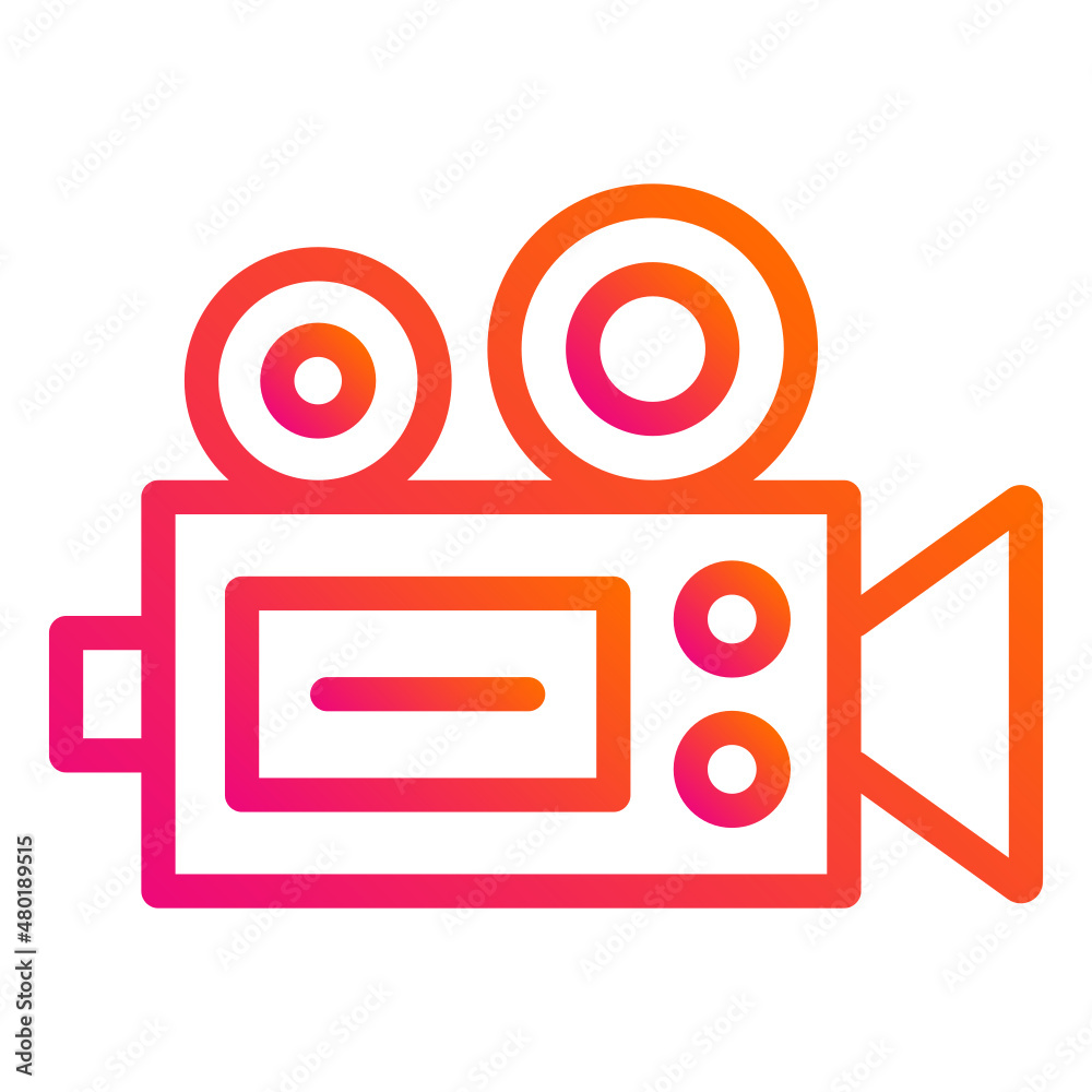 Video camera Vector Icon Design Illustration Video camera Vector Icon Design Illustration
