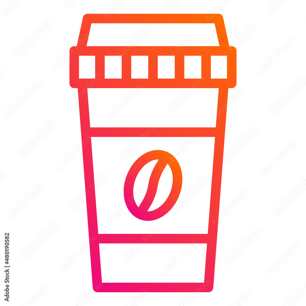 Coffee Cup Vector Icon Design Illustration Coffee Cup Vector Icon Design Illustration