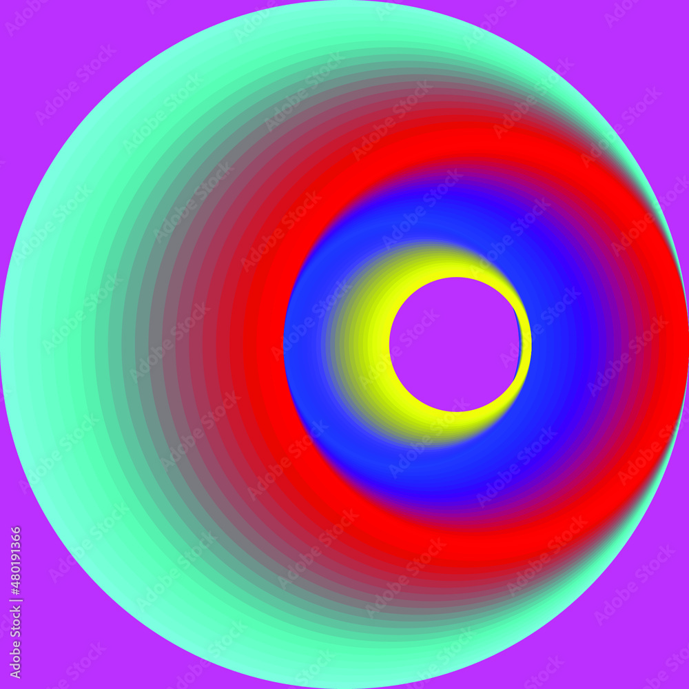 Aesthetic geometric brochures . Bauhaus poster . Modern art .Abstract composition . Circles in perspective. Contemporary vector design Aesthetic geometric brochures . Bauhaus poster . Modern art .Abstract composition . Circles in perspective. Contemporary vector design