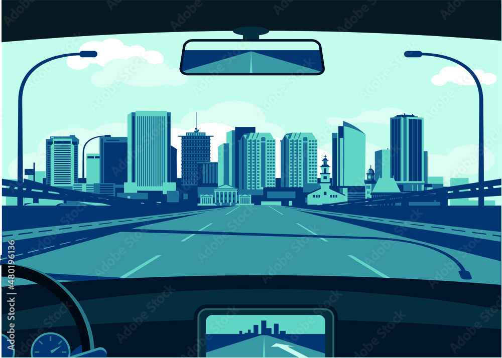 Richmond Virginia skyline
