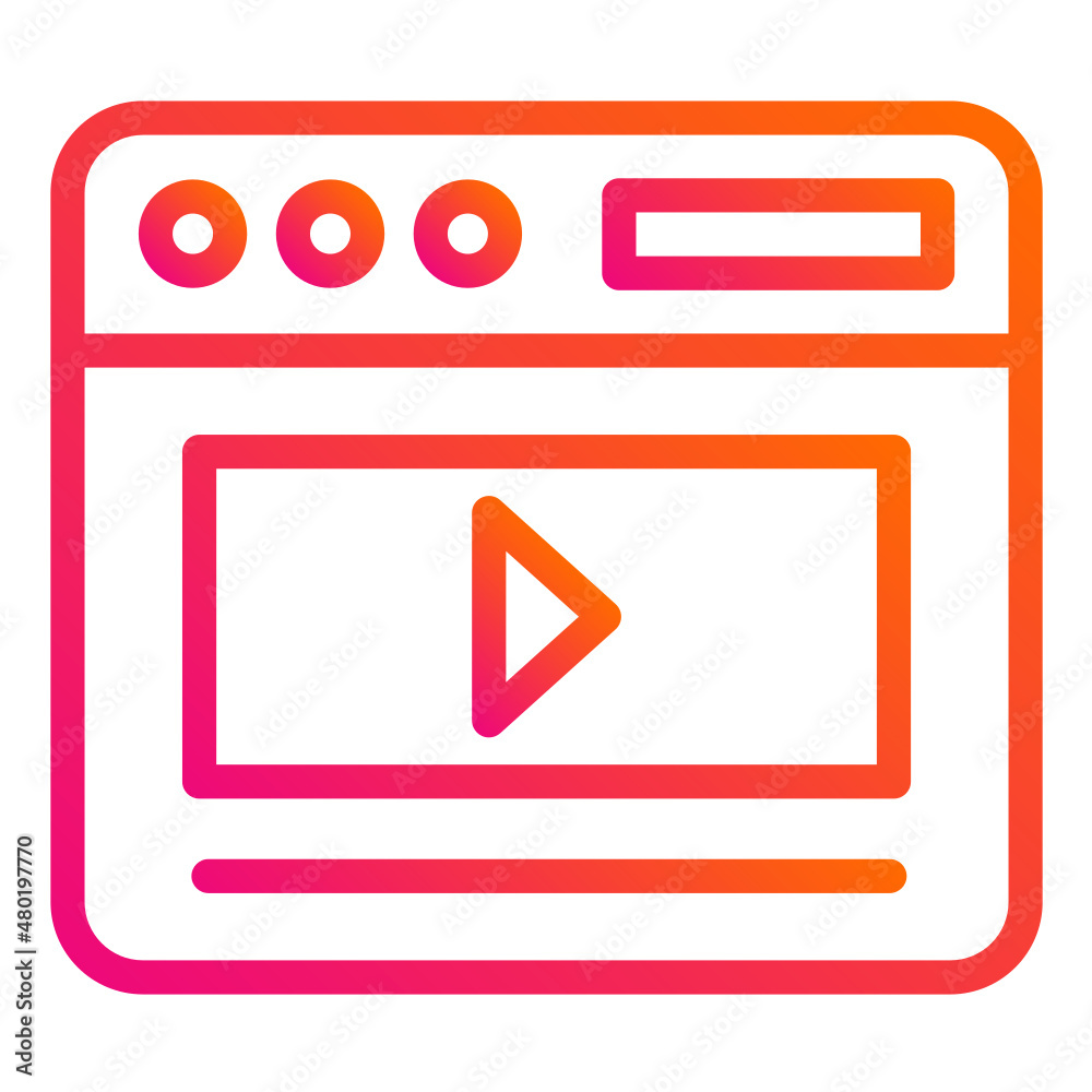 Video Marketing Vector Icon Design Illustration Video Marketing Vector Icon Design Illustration