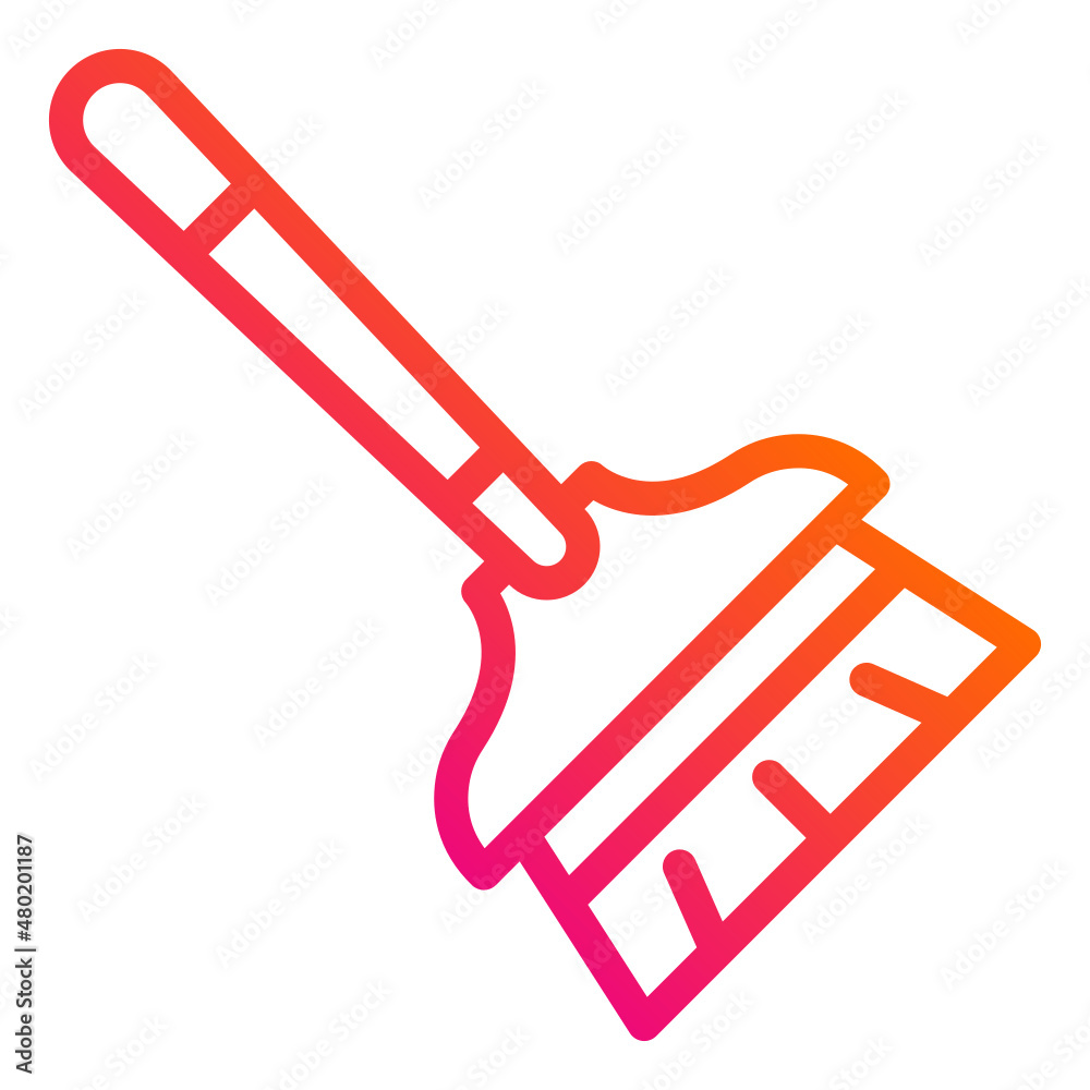 Broom Vector Icon Design Illustration Broom Vector Icon Design Illustration