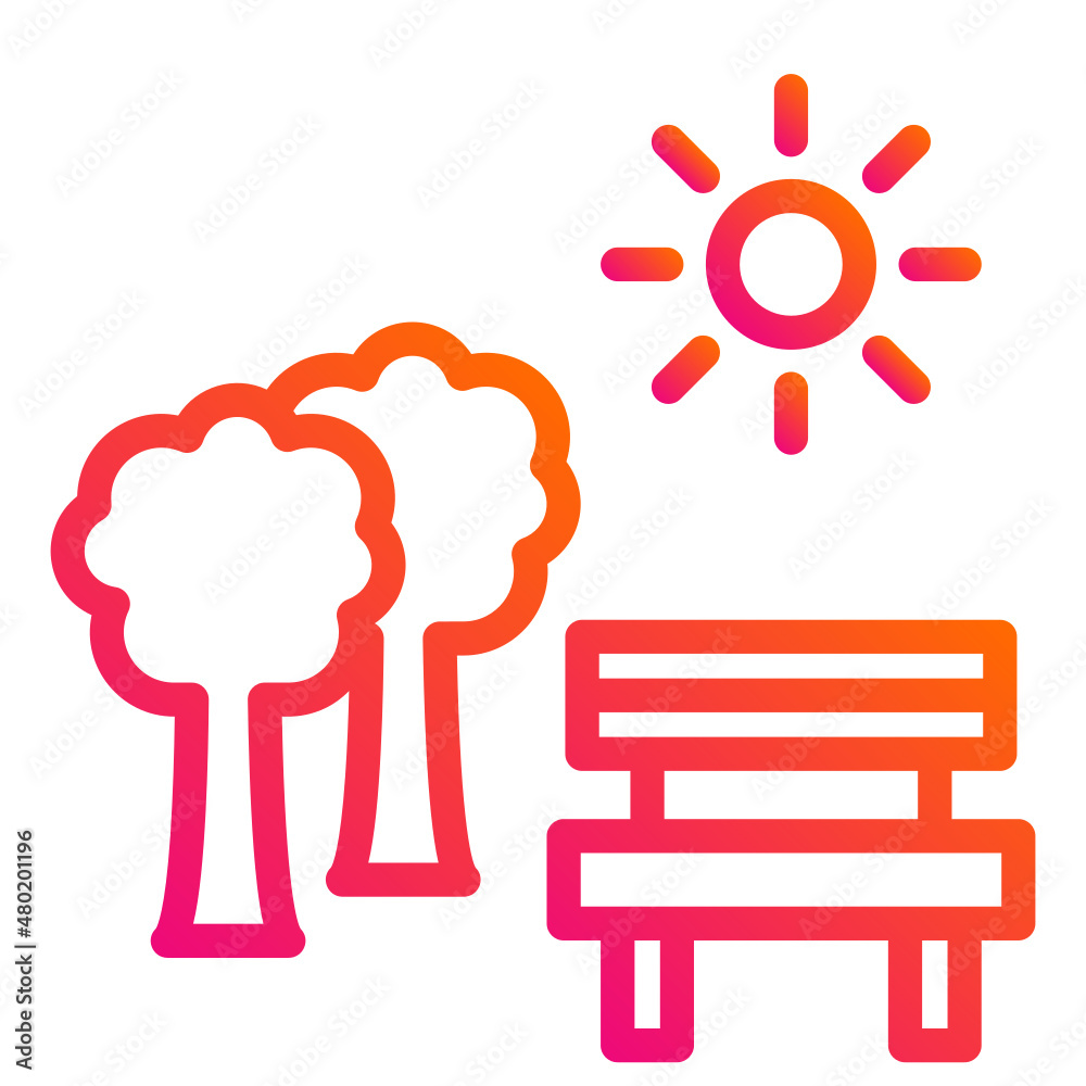 Park Vector Icon Design Illustration Park Vector Icon Design Illustration