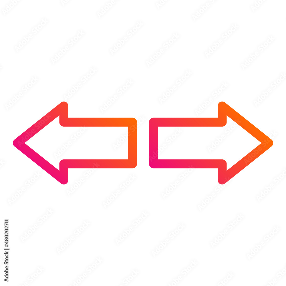 Left right Vector Icon Design Illustration Left right Vector Icon Design Illustration