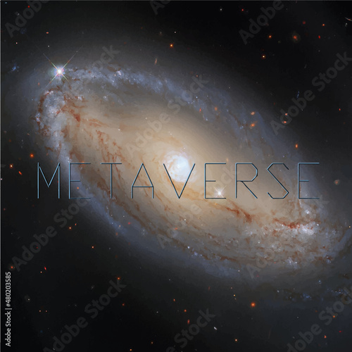 metaverse space star galaxy planet