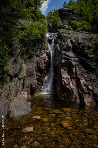 Waterfalls in the White Mountains  New Hampsire