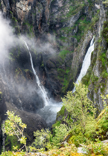 voringfossen waterfall in Norway