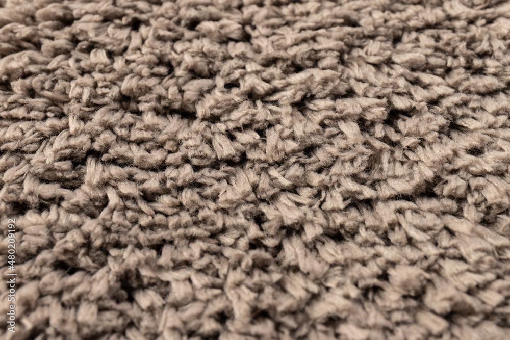 Gray chenille soft bath mat texture background. Bath Accessories. Top view. Gray chenille soft bath mat texture background. Bath Accessories. Top view.