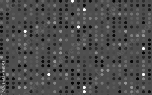 Light Silver, Gray vector backdrop with dots.