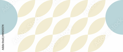 Striped background with geometric shapes. Template for wallpaper, screensavers, modern design in pastel shades of color.